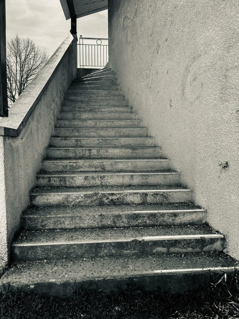 escaliers photographiés par Elsa C.