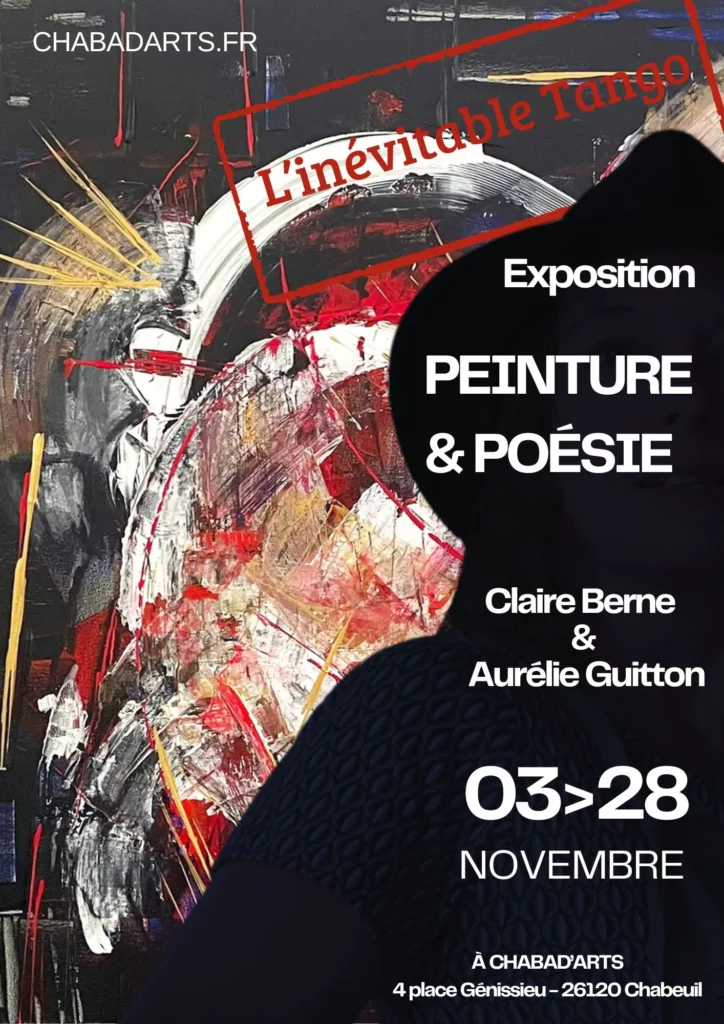 affiche expo Inévitable Tango