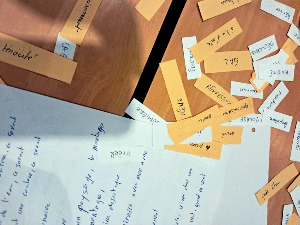approche ludique ateliers d'ecriture