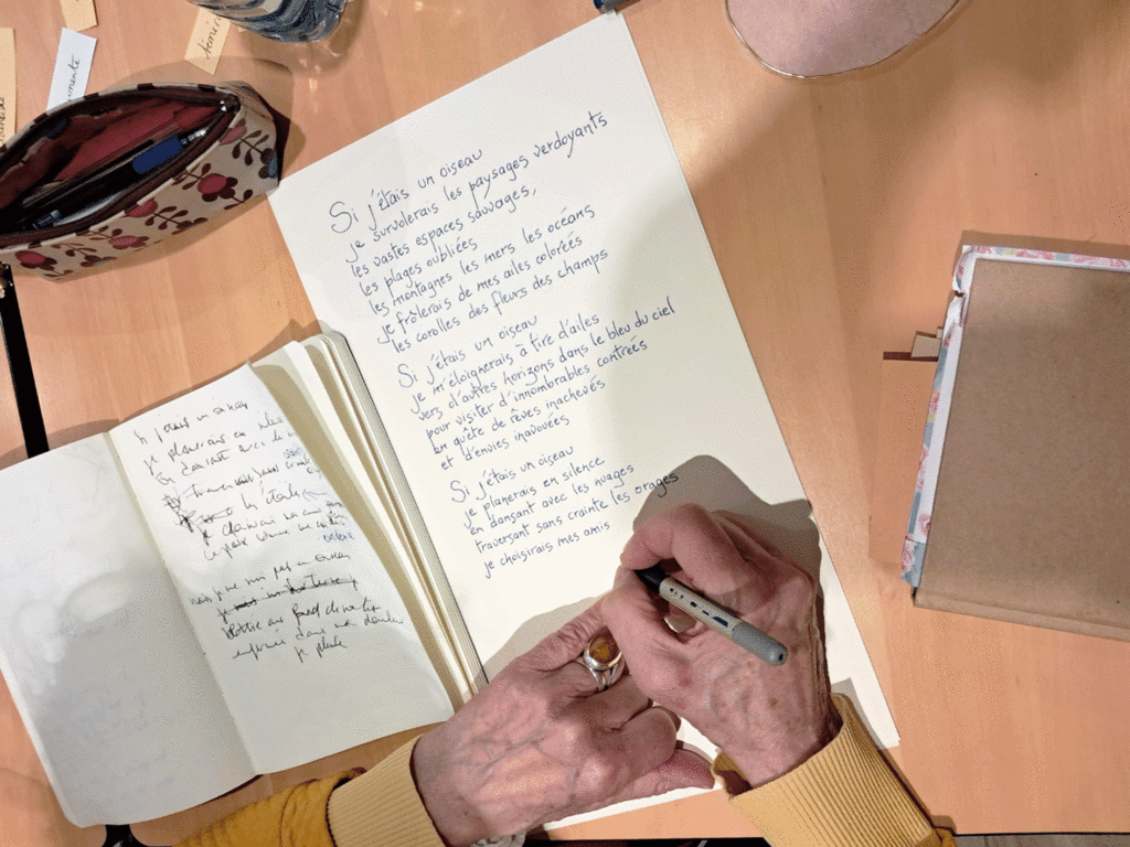 atelier d'ecriture mains qui écrivent mars2026