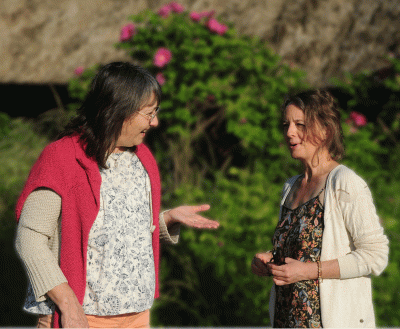 Portrait Marie Helene Lachaud et Aurélie Guitton